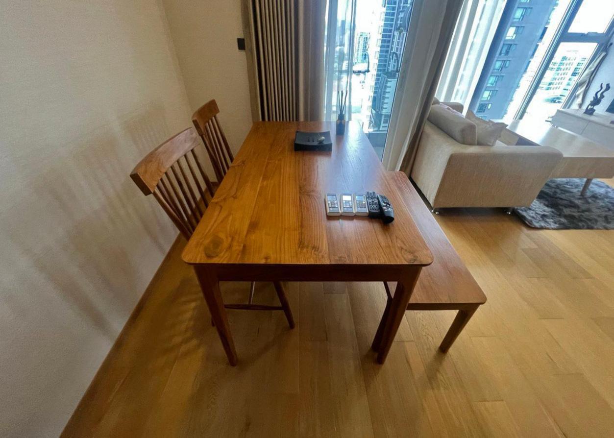 2 Bedroom Luxury Apartment 3 Min Walk From Bts Ekkamai Bangkok Exterior foto
